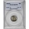 Image 1 : 1936-D 10C Full Bands MS67 PCGS