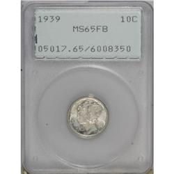 1939 10C Full Bands MS65 PCGS