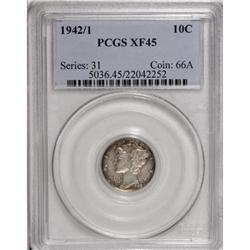 1942/1 10C XF45 PCGS