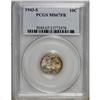 Image 1 : 1943-S 10C Full Bands MS67 PCGS