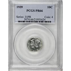 1939 10C PR66 PCGS