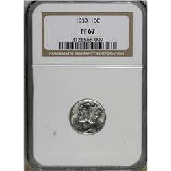 1939 10C PR67 NGC