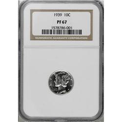 1939 10C PR67 NGC