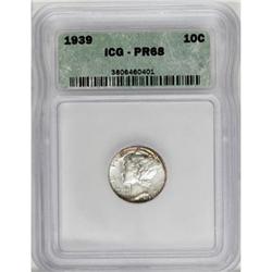 1939 10C PR68 ICG