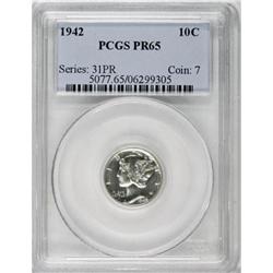 1942 10C PR65 PCGS