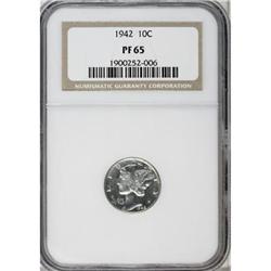 1942 10C PR65 NGC