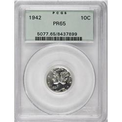 1942 10C PR65 PCGS