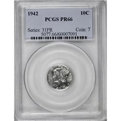 1942 10C PR66 PCGS