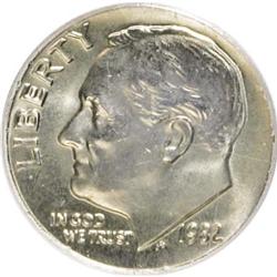 1982 10C No P MS66 PCGS