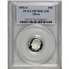 Image 1 : 1992-S 10C Silver Deep Cameo PR70 PCGS