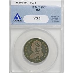 1824/2 25C VG8 ANACS