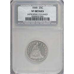 1848 25C VF20 CSN