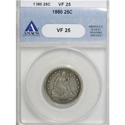 1880 25C VF25 ANACS