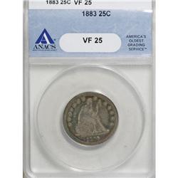 1883 25C VF25 ANACS