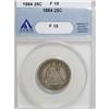 Image 1 : 1884 25C F15 ANACS