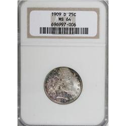 1909-D 25C MS64 NGC