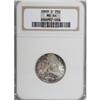 Image 1 : 1909-D 25C MS64 NGC