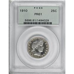 1910 25C PR61 PCGS