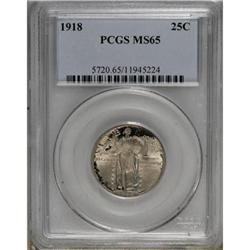 1918 25C MS65 PCGS