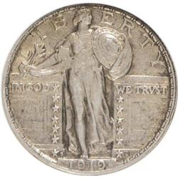 1919-S 25C AU50 NGC