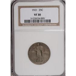1921 25C VF30 NGC