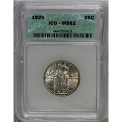 1925 25C MS62 ICG