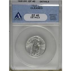 1928 25C XF40 ANACS
