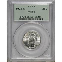 1928-S 25C MS65 PCGS