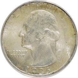 1936-D 25C AU50 ANACS