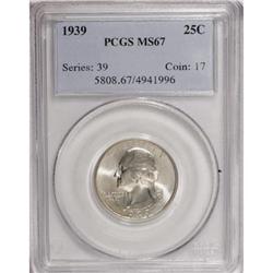 1939 25C MS67 PCGS