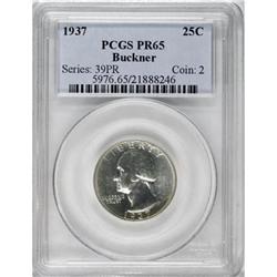 1937 25C PR65 PCGS