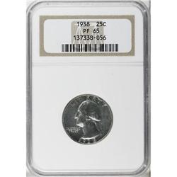 1938 25C PR65 NGC
