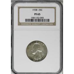 1938 25C PR65 NGC