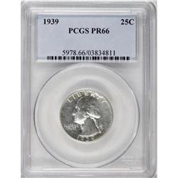 1939 25C PR66 PCGS