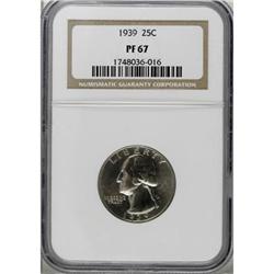 1939 25C PR67 NGC