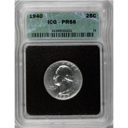 1940 25C PR66 ICG
