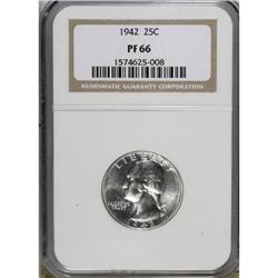 1942 25C PR66 NGC