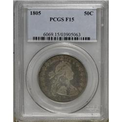 1805 50C F15 PCGS