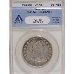 1805 50C VF30 ANACS