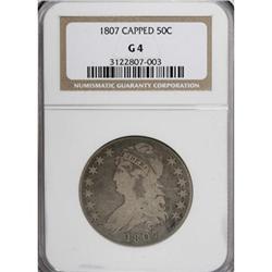 1807 50C Large Stars, 50 Over 20 G4 NGC