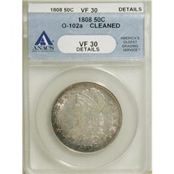 1808 50C VF30 ANACS
