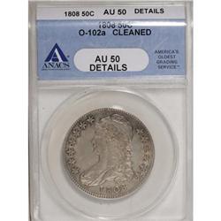 1808 50C AU50 ANACS