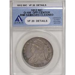 1812 50C VF20 ANACS