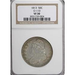1813 50C VF30 NGC