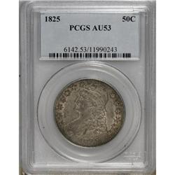 1825 50C AU53 PCGS