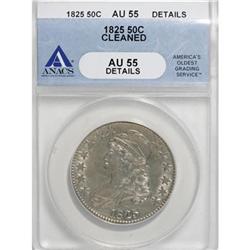 1825 50C AU55 ANACS