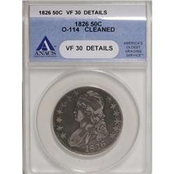 1826 50C VF30 ANACS