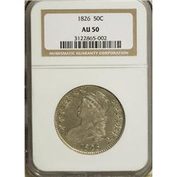 1826 50C AU50 NGC