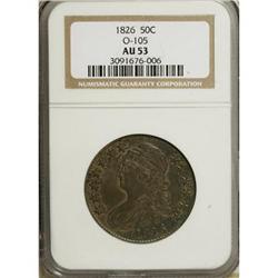1826 50C AU53 NGC