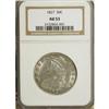 Image 1 : 1827 50C Square Base 2 AU53 NGC